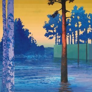 A painting by Petter Nilsson