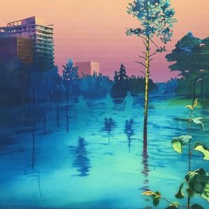 A painting by Petter Nilsson