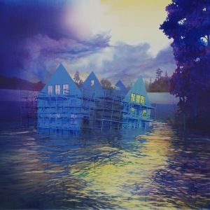 A painting by Petter Nilsson